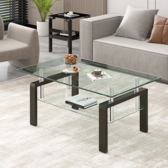 Tempered Glass Coffee Table